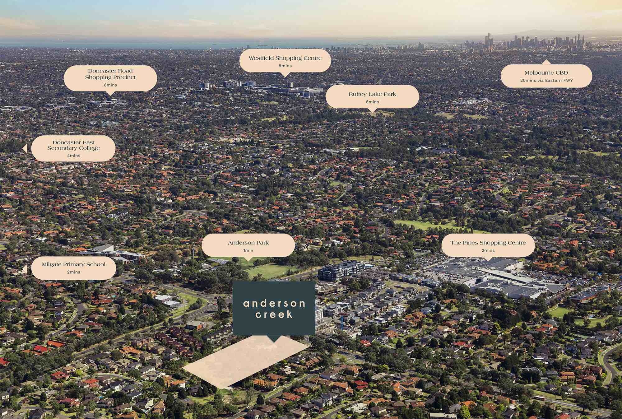 [Townhouses] Anderson Creek Townhomes, Doncaster East OpenLot